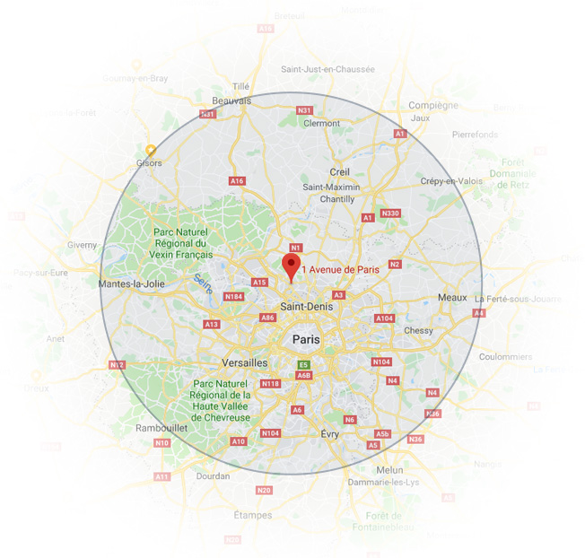Zone d'intervention